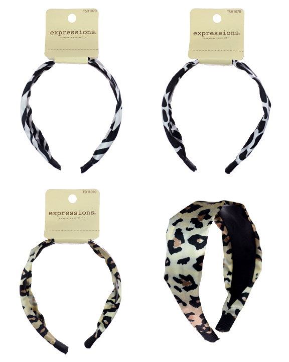 Women's Leopard & Zebra Printed HEADBANDs