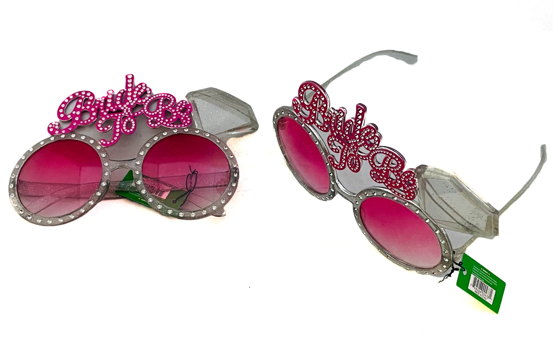 Bachelorette Bride To Be Party SUNGLASSES w/ Embroidered RHINESTONEs