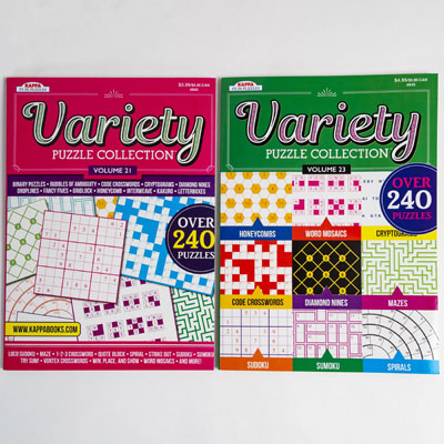 Puzzle And GAME Variety Book2 Asst In Pdq Ppd $4.95