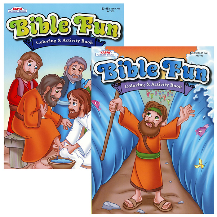 Kappa Favorite Bible Stories Coloring & Activity BOOK