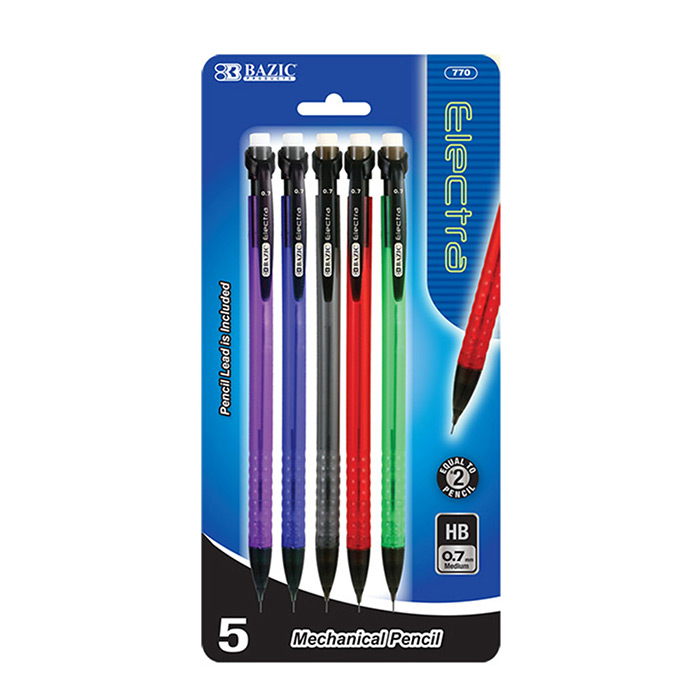 Electra 0.7 Mm Mechanical PENCIL (5/Pack)