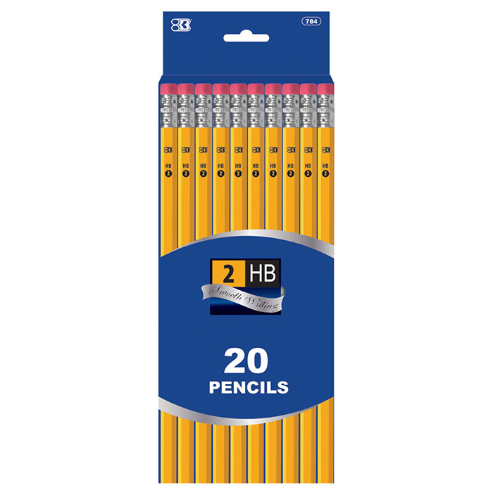 #2 Yellow PENCIL (20/Pack)