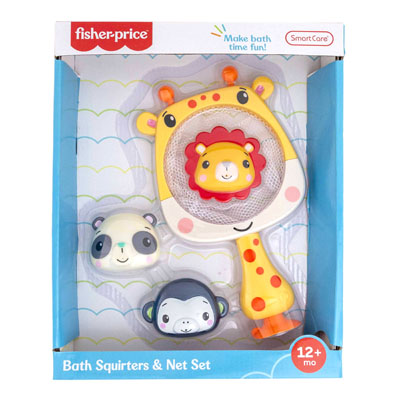 FISHER PRICE Bath Net W/squirter Toys Boxed