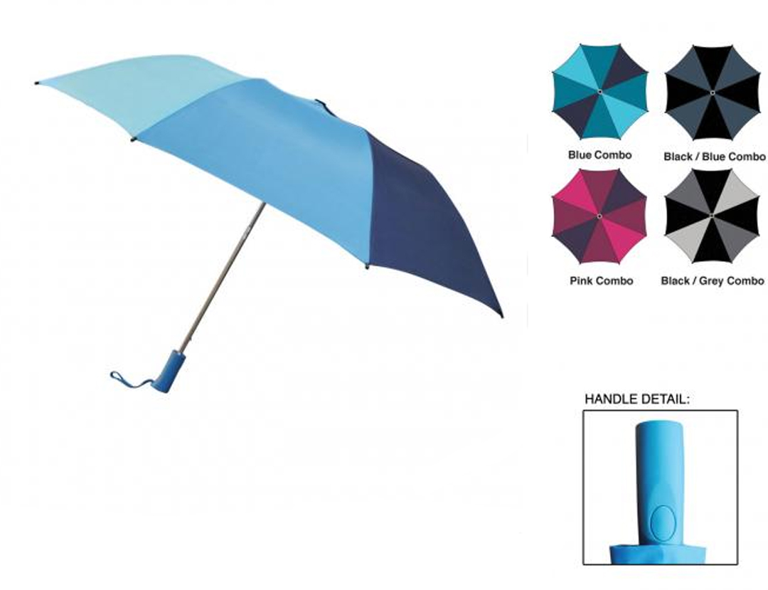 ''Weather Station 56'''' Arc Automatic Folding Golf UMBRELLAs - Solid Colors''