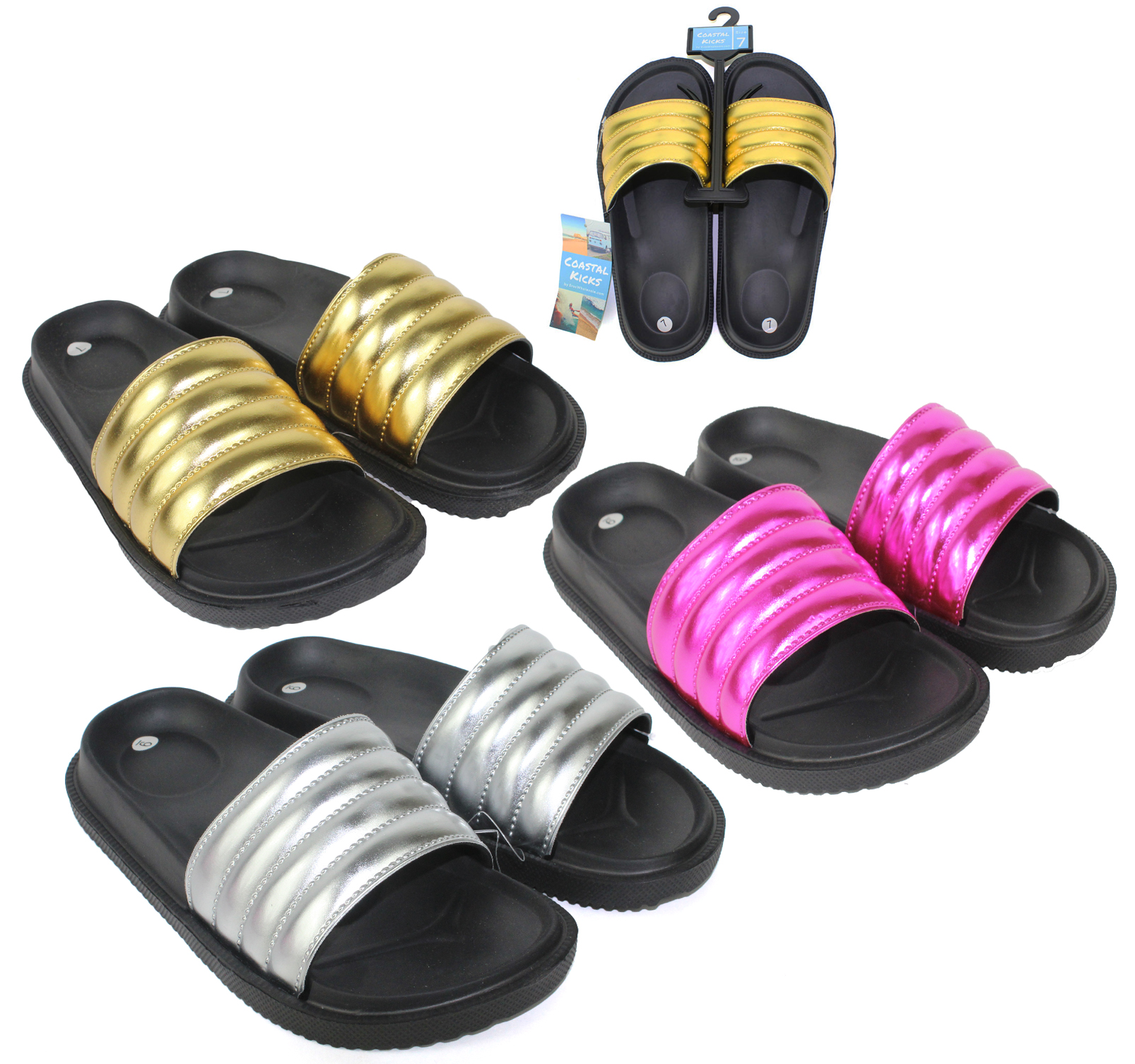 glossy footwear wholesale