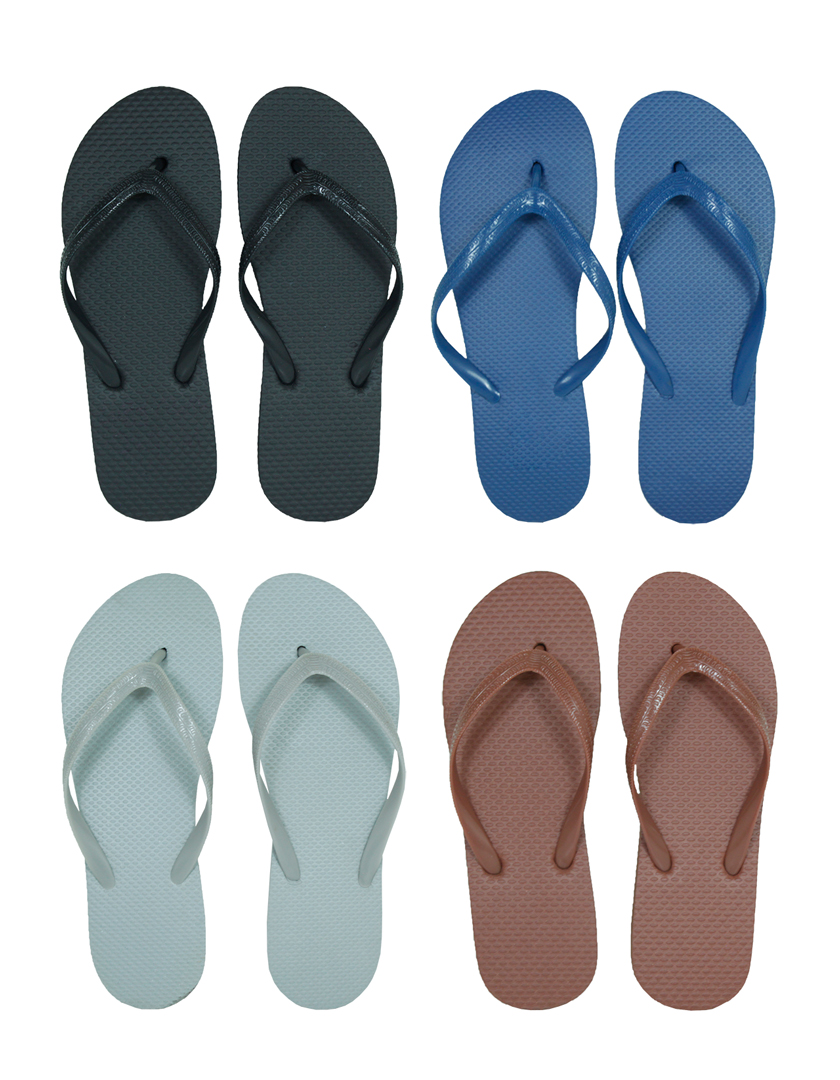 Men's Flip Flops - Solid Colors | 96 