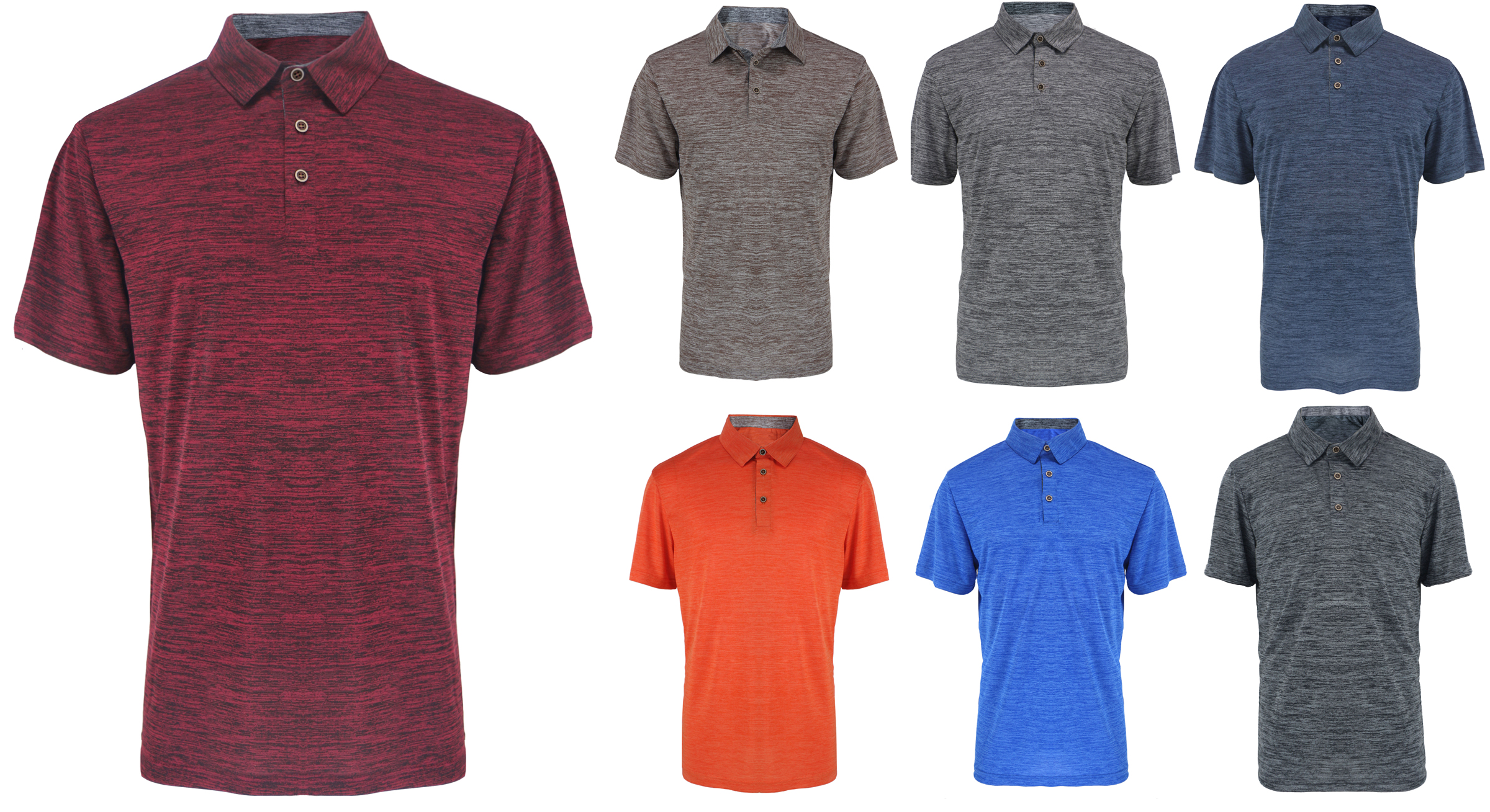 athletic performance polo shirts