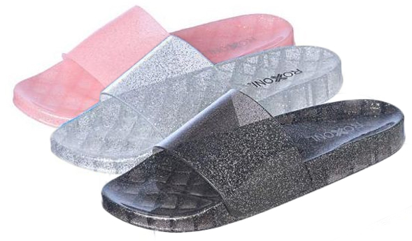 Jelly Slides \u0026 Glitter Sandals 