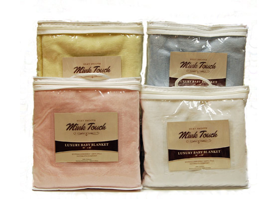 mink touch baby blanket