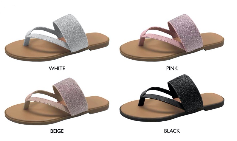 elastic sandals womens