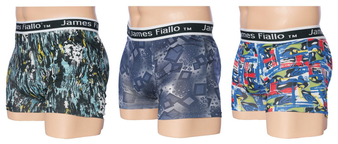 nylon spandex men's boxer briefs