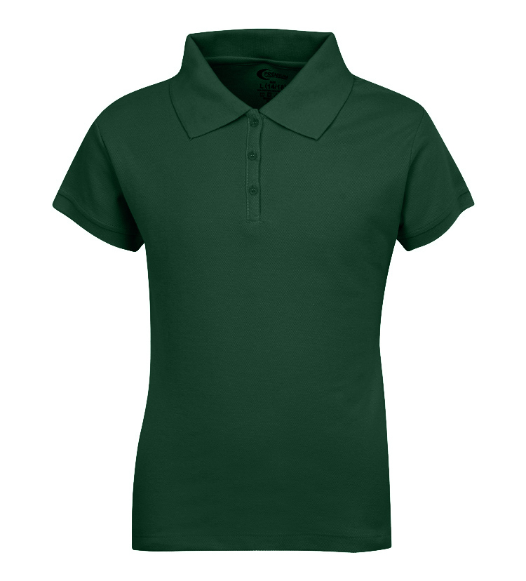 hunter green polo shirts for ladies