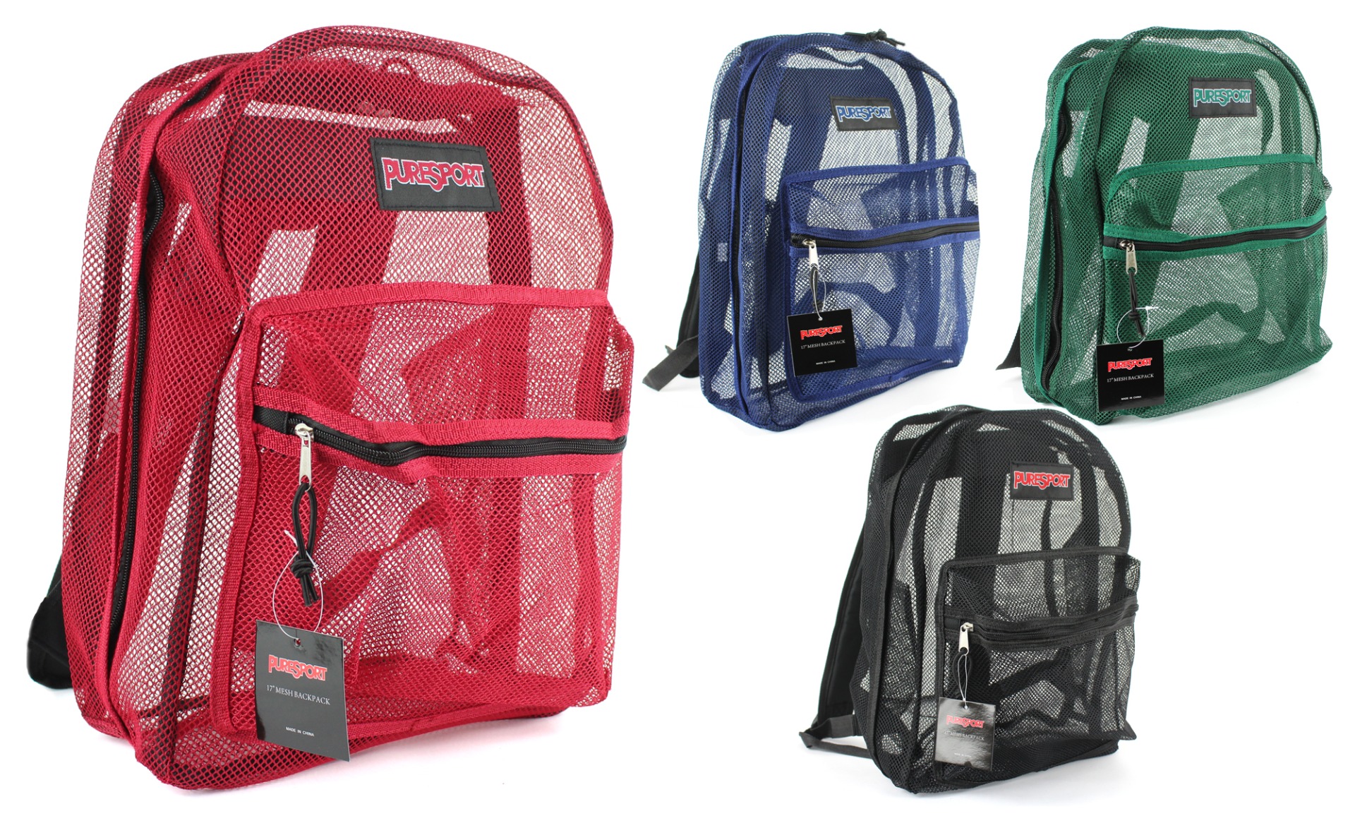 clear backpacks in bulk