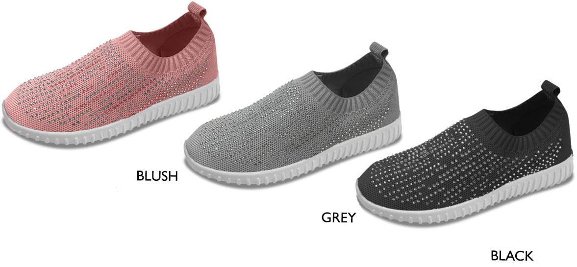 women's mesh slip on sneakers