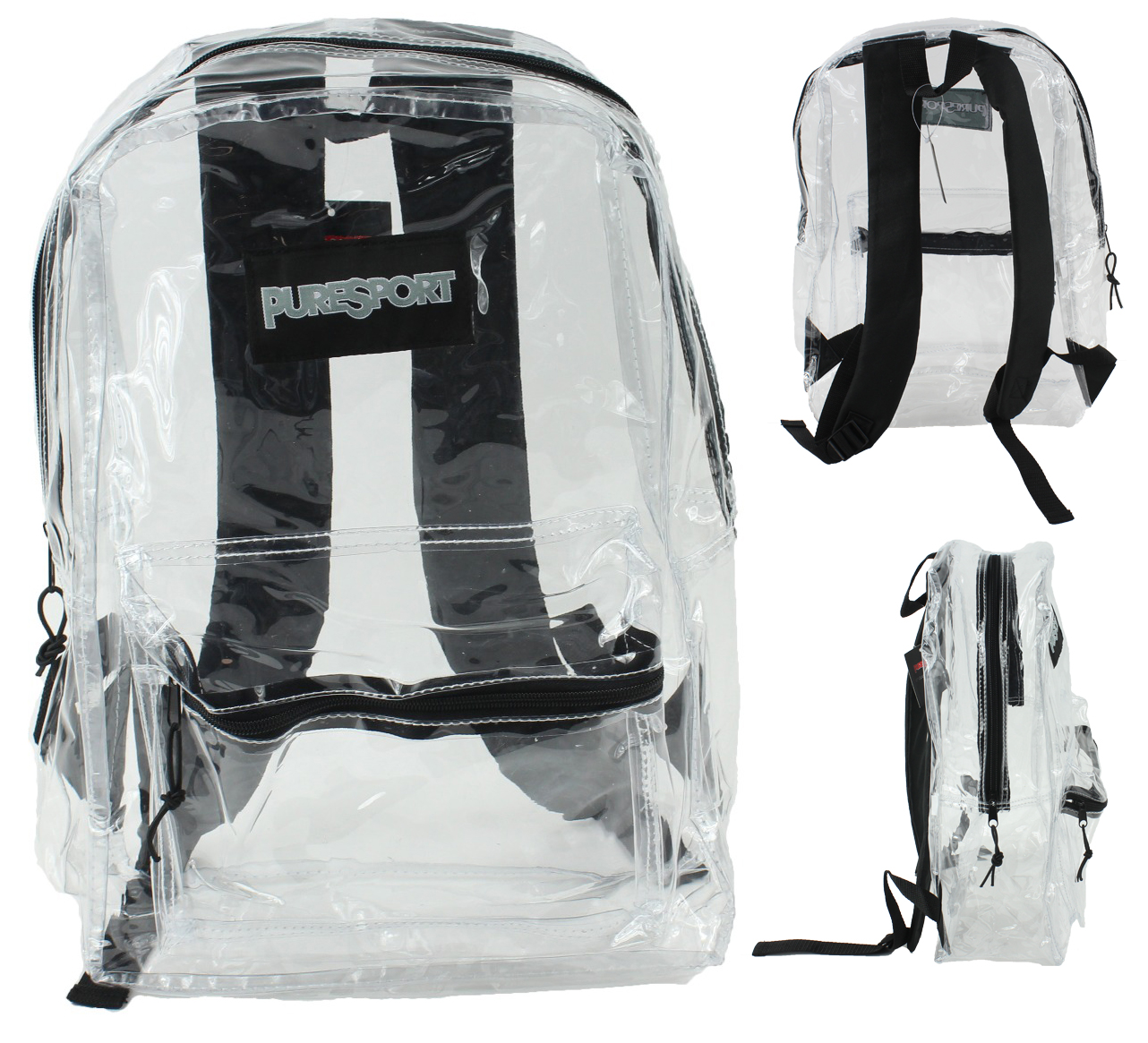 clear plastic backpacks in bulk