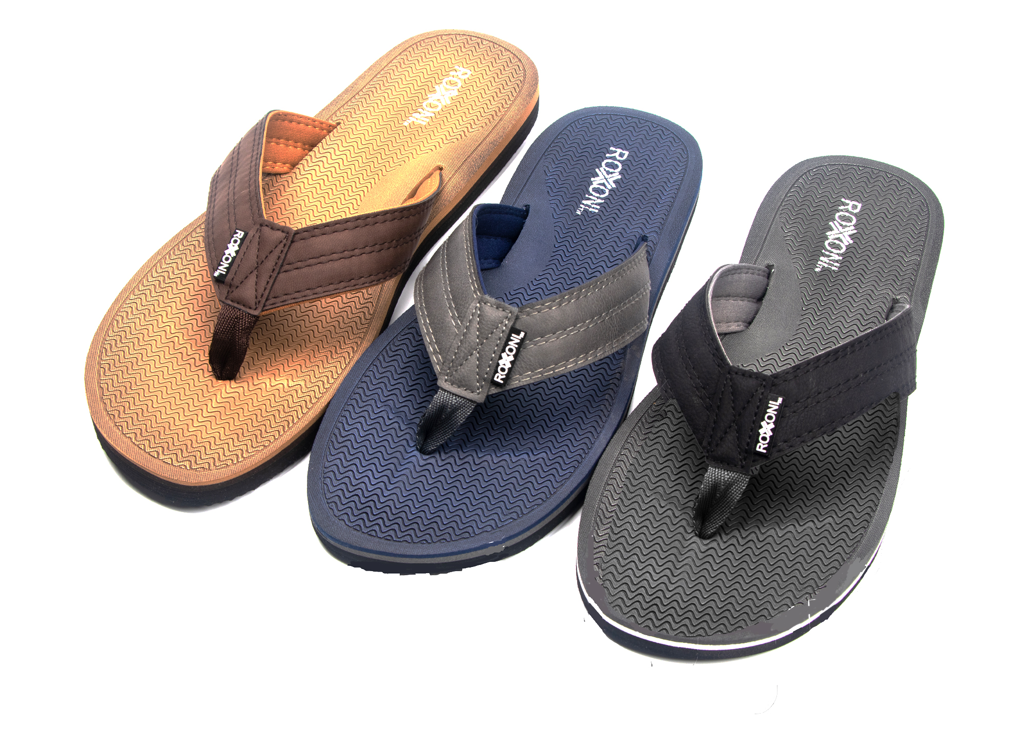 Lanvin Logo-patch Slip-on Sandals in Blue for Men slides and flip flops Sandals and flip-flops Mens Shoes Sandals 
