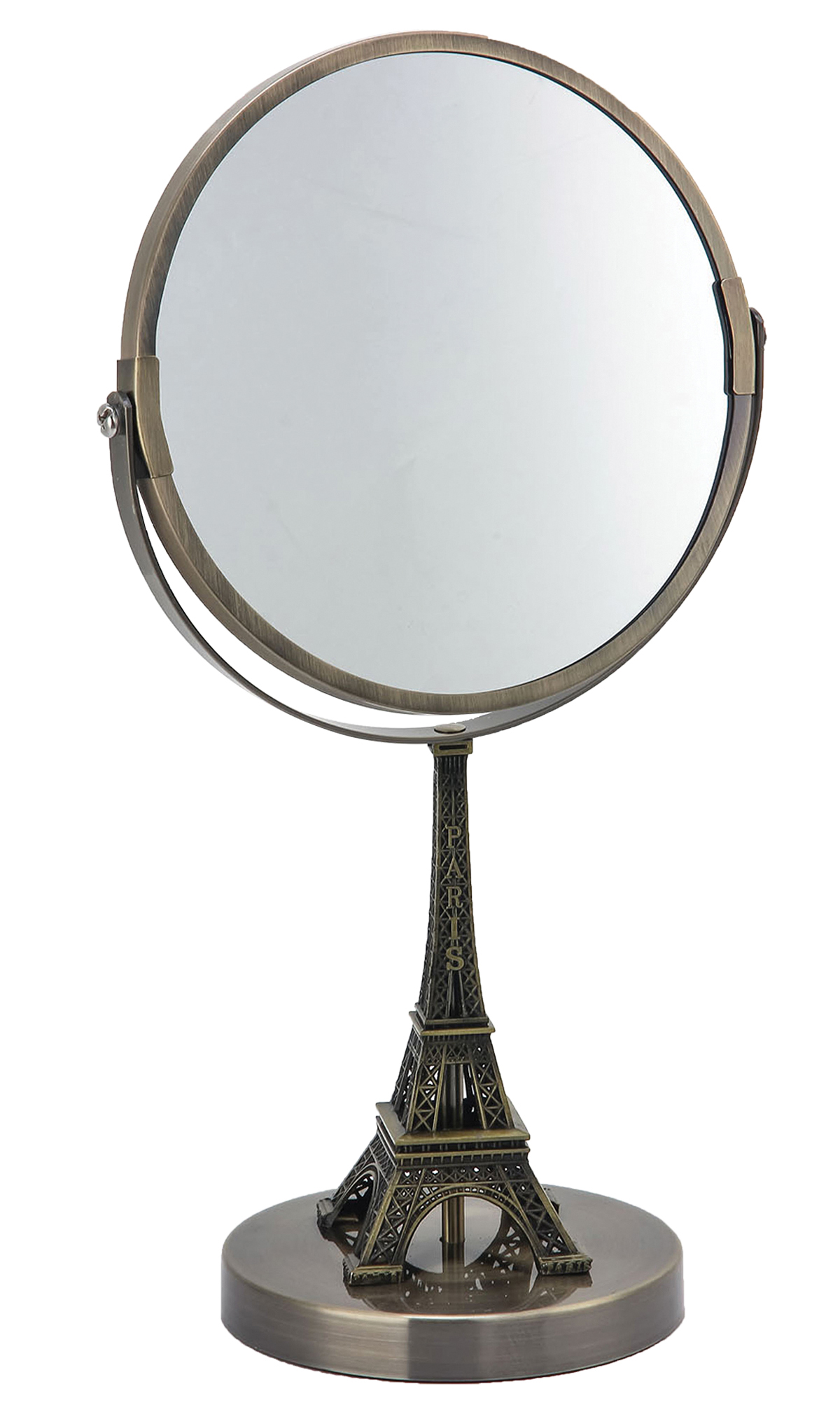 ELLE The Parisians Lifestyle Collection Eiffel Tower Embroidered Vanity MIRRORs
