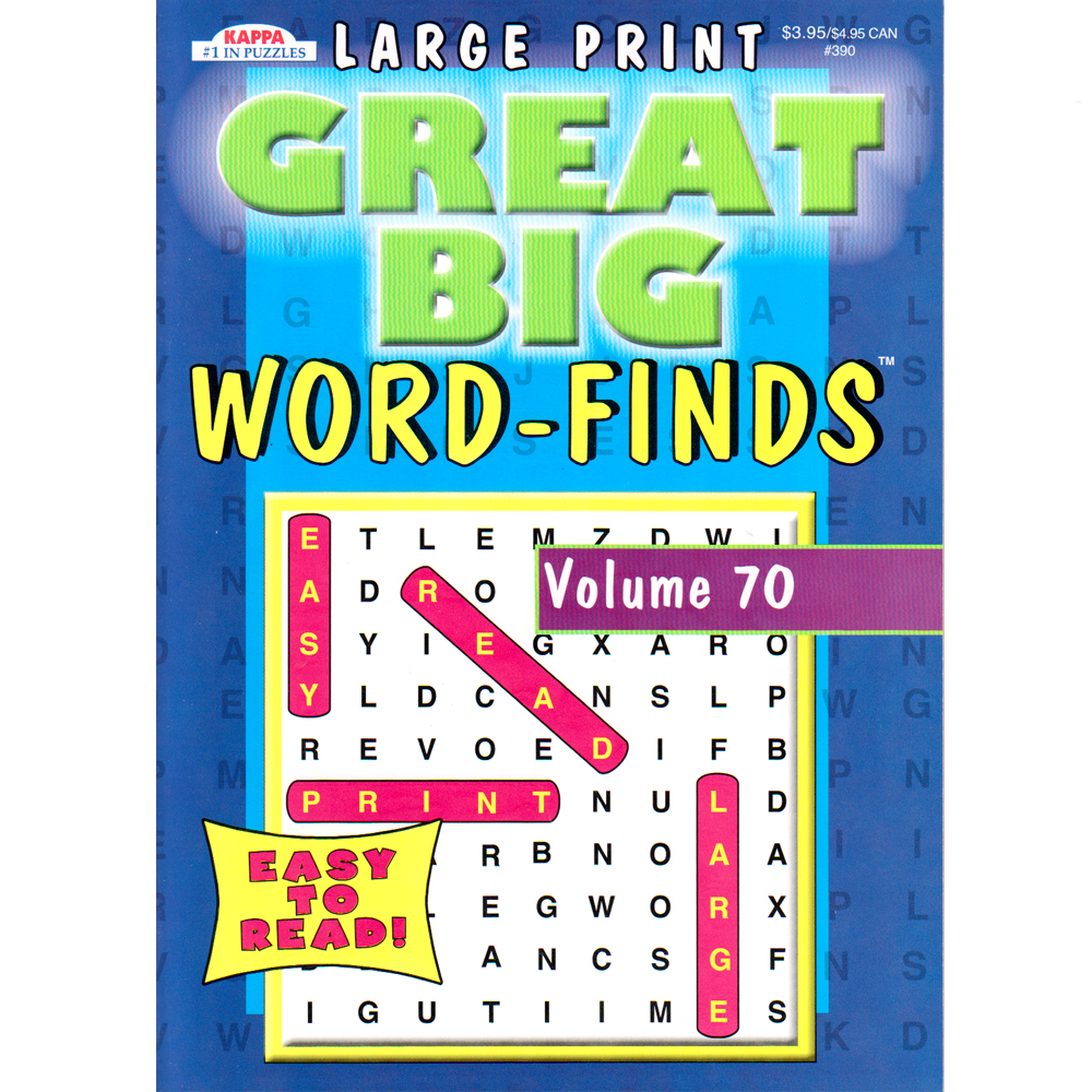 Great Big Word FINd Books