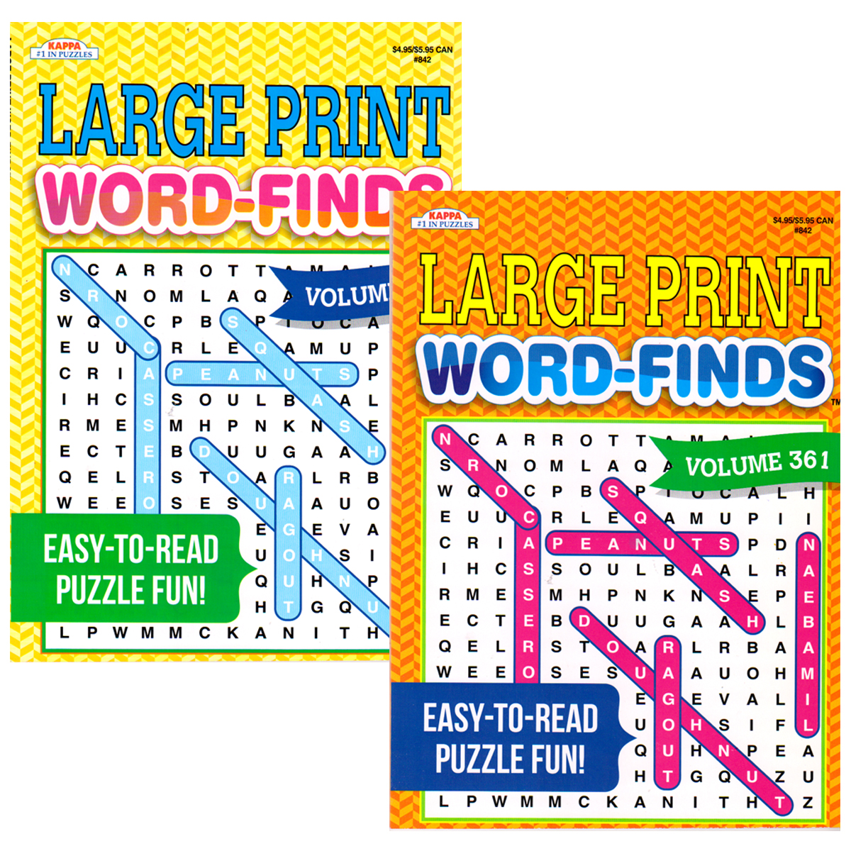Full Size Large-PrINt Word FINd Books