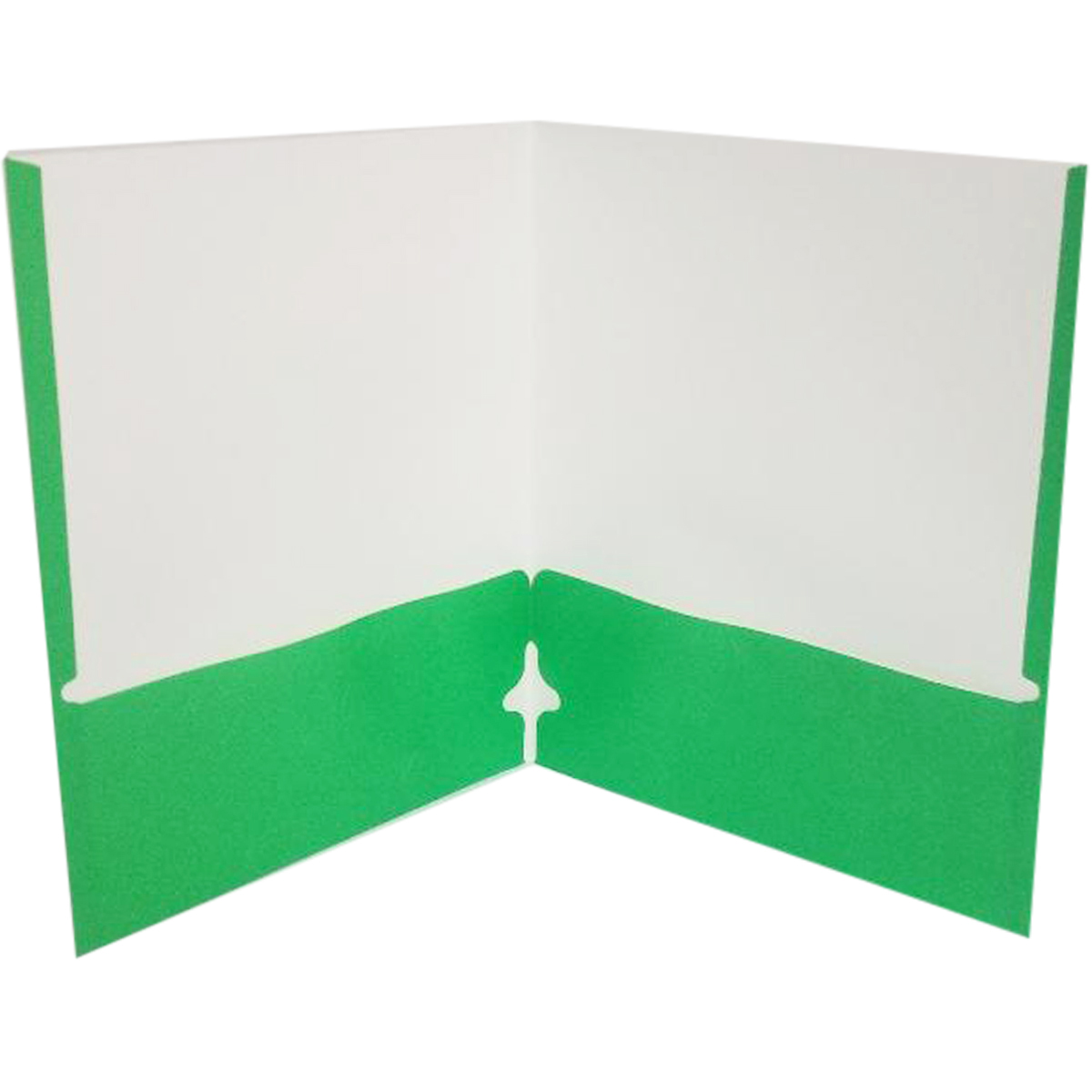 Green 2-Pocket Folders