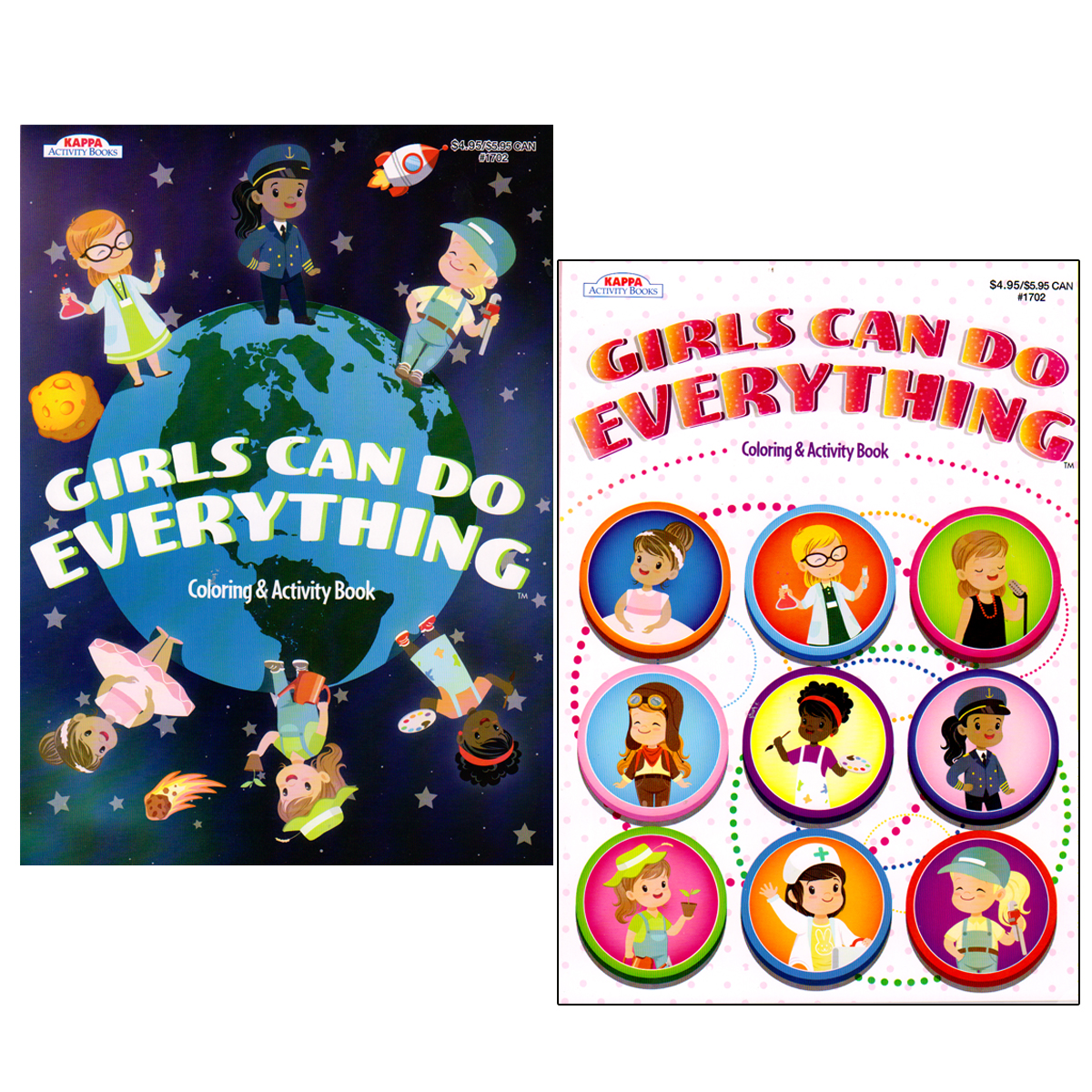 Girl's Empowerment ColorINg and Activity Books