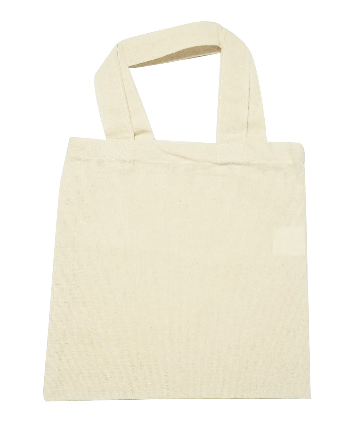 ''Natural Cotton Canvas Tote Bags - 8'''' x 8''''''