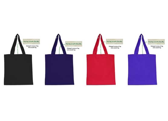 Earth Friendly Amy Canvas Tote Bags