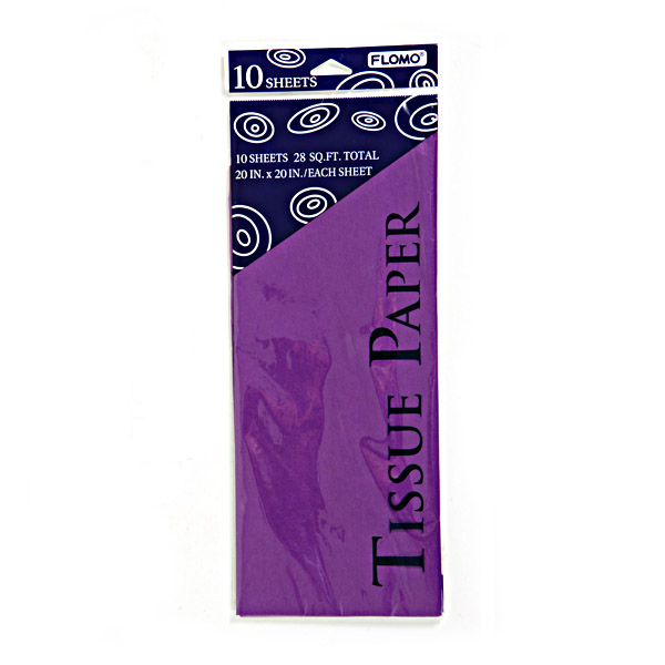 Purple Tissue Paper - 10-SHEET-Packs