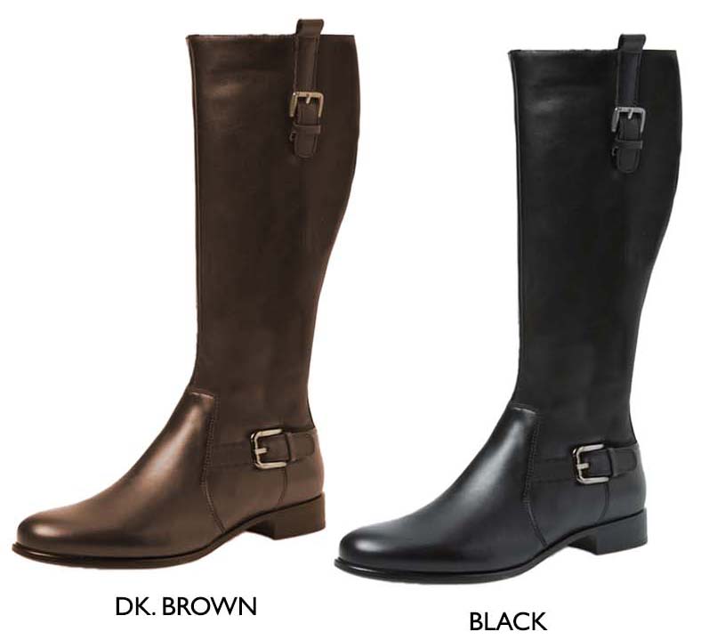 Women's Tall BOOTS w/ Dual Buckles & Straps