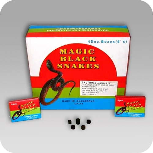 Magic Black Ash Snakes