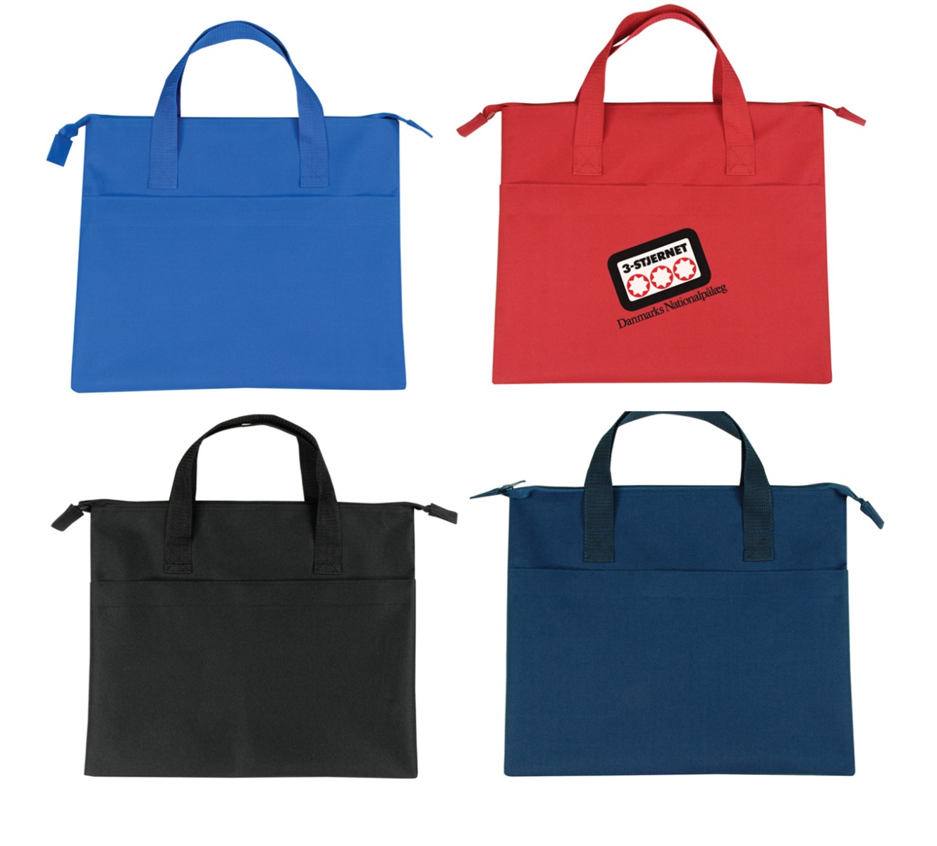 Reusable Document Bags w/ Zipper Closure - Choose Your Color(s)