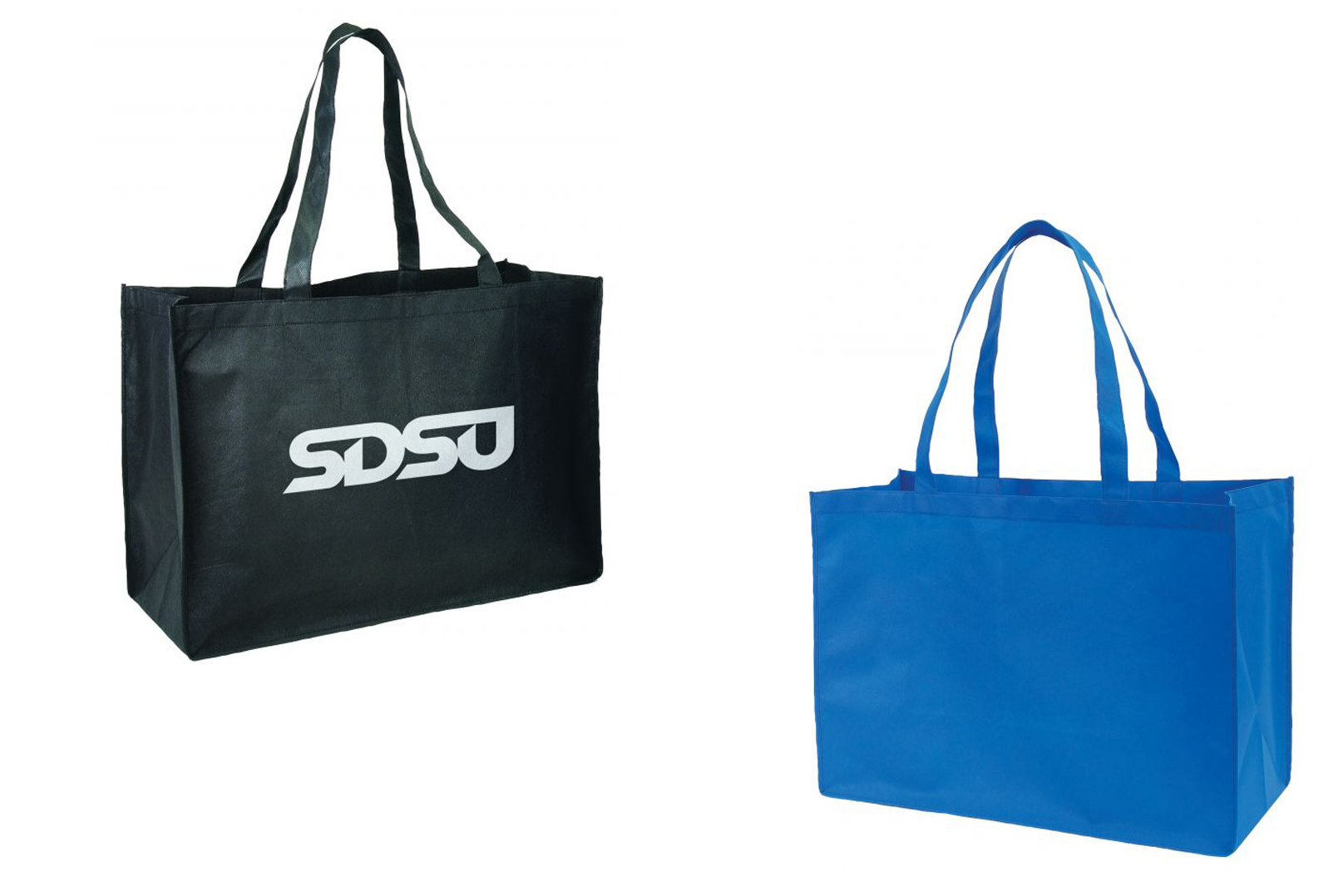 ''13'''' Non-Woven Tote Bags w/ Dual Carrying Handles - Choose Your Color(s)''