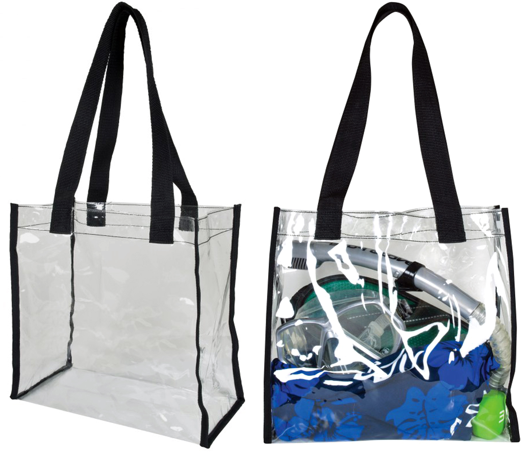 ''12'''' Clear TOTE BAGs''