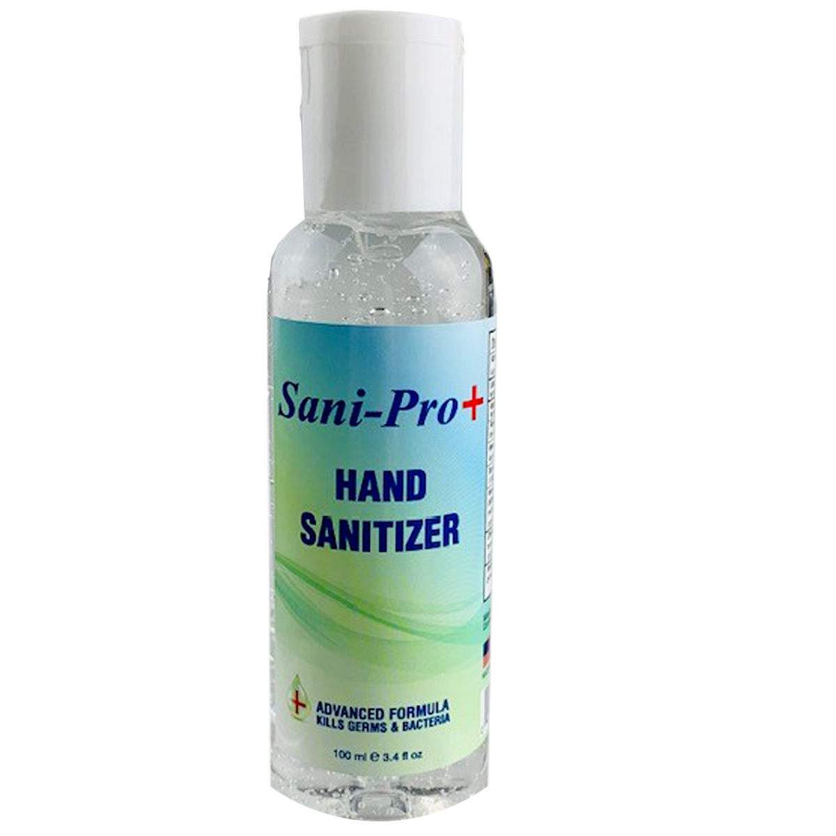 3.4 oz. Gel Hand Sanitizer Bottles
