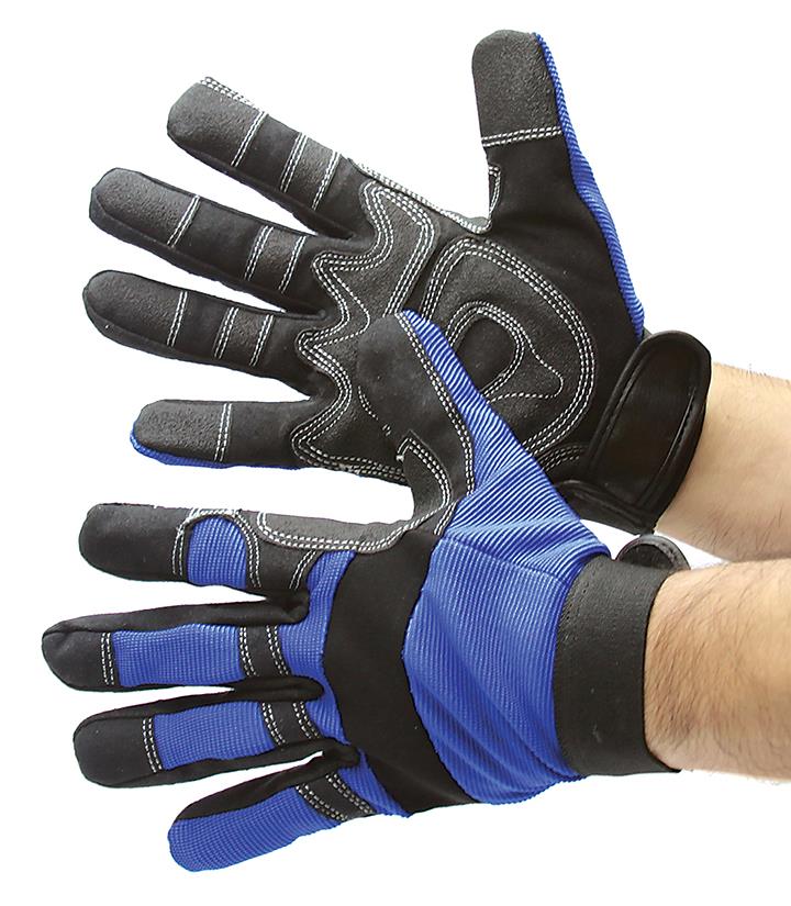 Synthetic LEATHER Mechanic Gloves - Size: XL