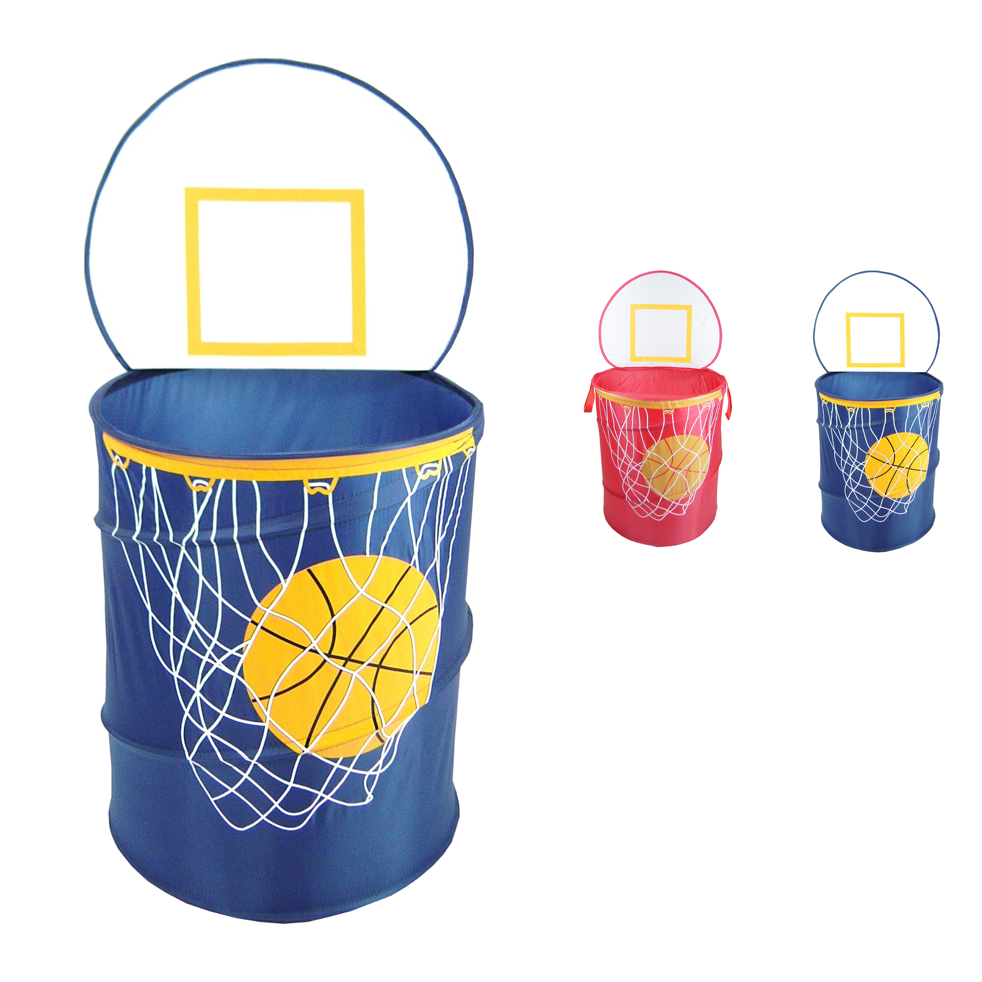 Bongo Buddy BASKETBALL Pop-Up Hampers - Choose Your Color(s)