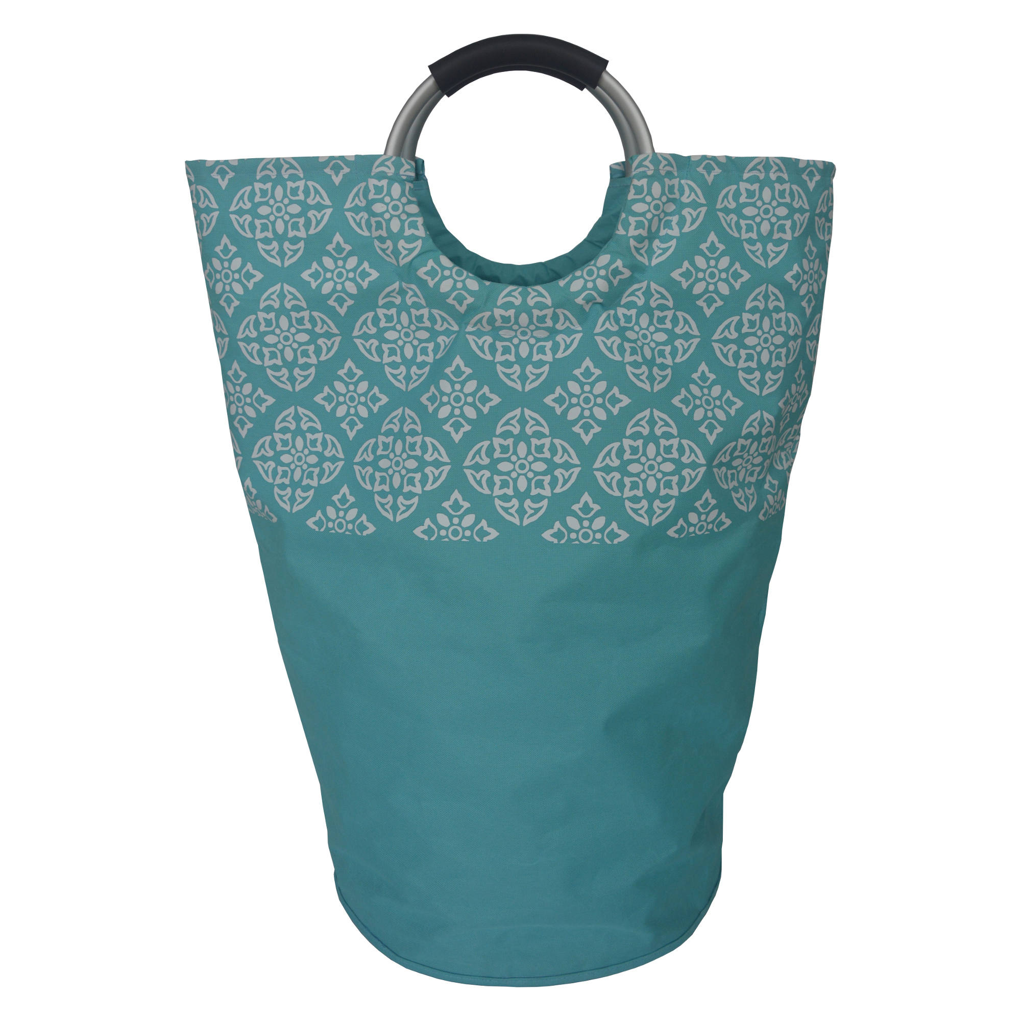 Soft Handle Medallion Teal Laundry Bags