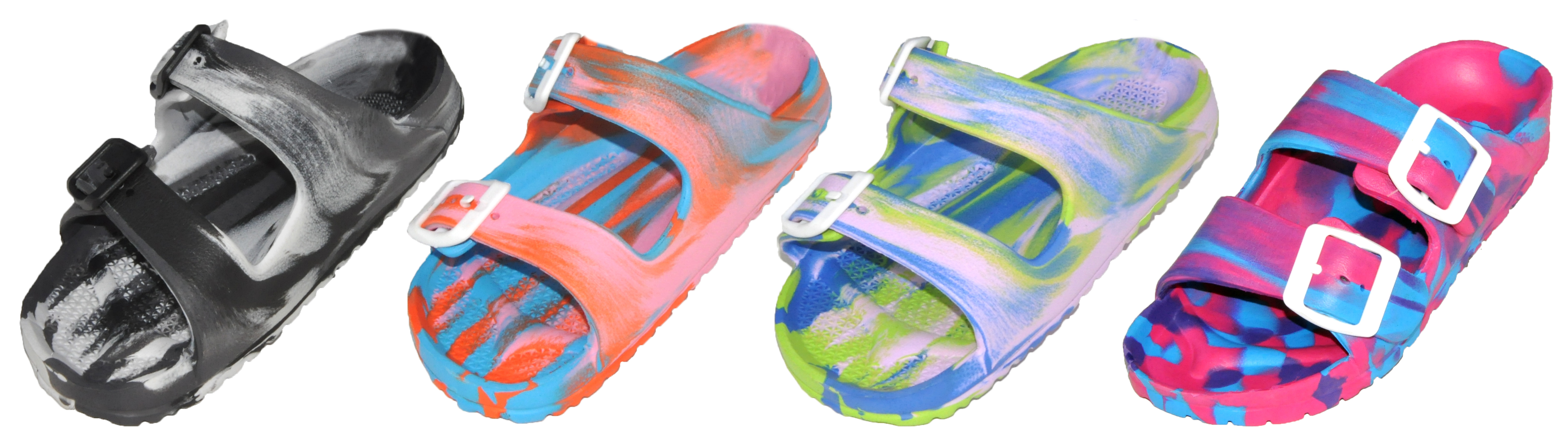 Children's Tie-Dye Arizona SANDALS w/ Soft Footbed