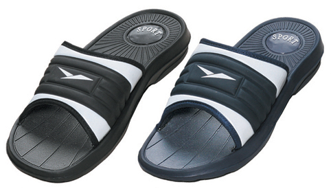 Men's EVA Sport Slide SANDALS w/ Massage Footbed - Assorted Colors - Sizes 7-13
